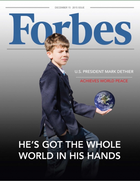 Forbes Magazine Cover Mock-up